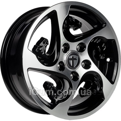Диски Tomason TR-Horse 6x15 5x112 ET30 DIA66,6 (black painted)