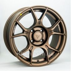 Диски VLF VLF41 7x15 4x100 ET35 DIA73,1 (matt bronze)