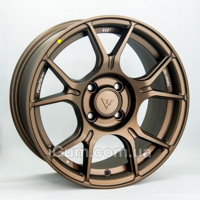 Диски VLF VLF41 7x15 4x100 ET35 DIA73,1 (matt bronze)