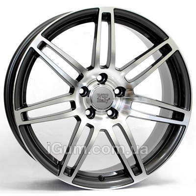 Диски WSP Italy Audi (W557) S8 Cosma Two 8x18 5x112 ET30 DIA66,6 (anthracite polished)