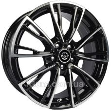 WSP Italy Hyundai (WD006) Lugano 7x17 5x114,3 ET50 DIA67,1 (gloss black polished)