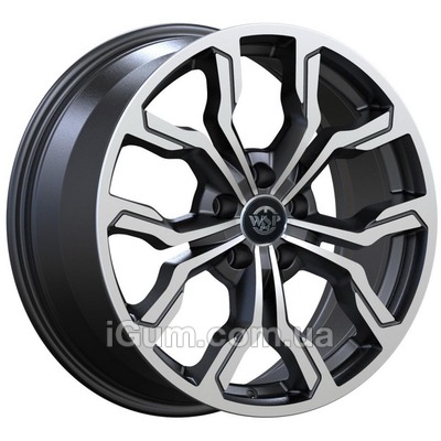 Диски WSP Italy Kia (WD002) New York 7,5x18 5x114,3 ET55 DIA67,1 (gloss black polished)