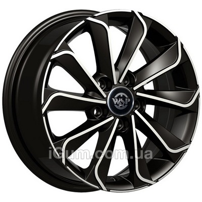 Диски WSP Italy Nissan (WD003) Corinto 6,5x16 5x114,3 ET35 DIA (gloss black polished)