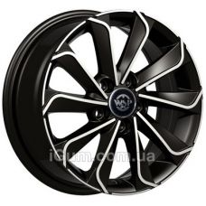 WSP Italy Skoda (WD003) Corinto 6,5x16 5x100 ET43 DIA57,1 (gloss black)