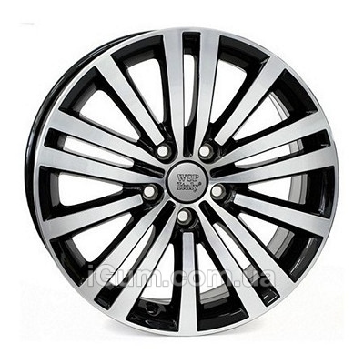Диски WSP Italy Volkswagen (W462) Altair 7,5x17 5x112 ET47 DIA57,1 (gloss black polished)