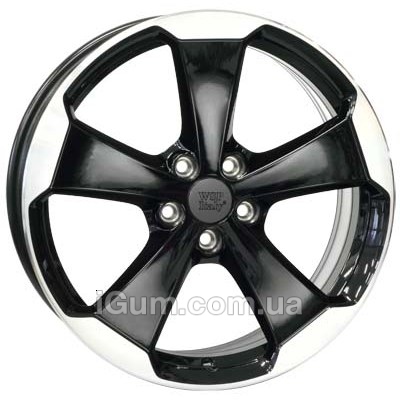 Диски WSP Italy Volkswagen (W465) Laceno 7,5x18 5x112 ET51 DIA57,1 (gloss black polished)