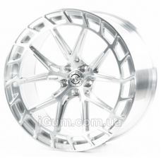 WS Forged WS-066C 10,5x22 5x112 ET10 DIA66,6 (brushed silver)