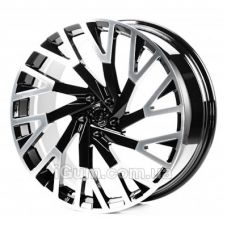 WS Forged WS-068C 9x21 5x112 ET37 DIA66,55 (gloss black machined face)