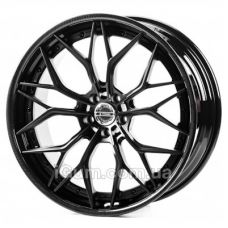 Диски WS Forged WS-080C 11x22 5x112 ET37 DIA66,6 (satin black lip carbon)