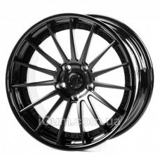 WS Forged WS-091C 11x21 5x132 ET18 DIA66,6 (satin black lip gloss black)
