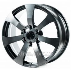 WS Forged WS-118C 8,5x20 6x139,7 ET45 DIA95,1 (satin black dark machined face)