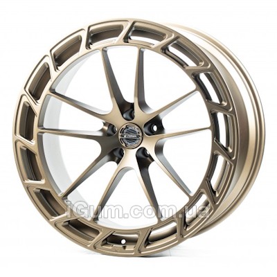 Диски WS Forged WS-132C 10,5x23 5x112 ET15 DIA66,6 (satin gold)