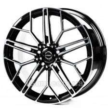 WS Forged WS-141C 11,5x21 5x130 ET66 DIA71,6 (gloss black machined face)