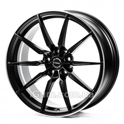 Диски WS Forged WS-143C 8x19 5x112 ET20 DIA66,6 (satin black milling rim)