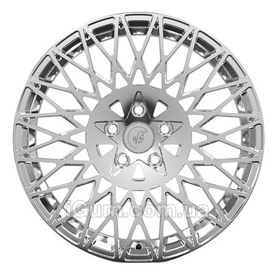 Диски WS Forged WS-33M 8x18 5x112 ET45 DIA57,1 (silver polished)