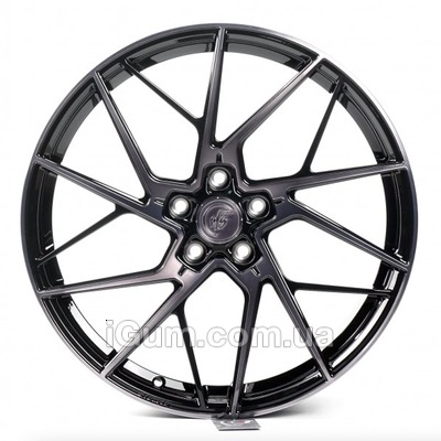 Диски WS Forged WS-35M 8,5x20 5x114,3 ET50 DIA67,1 (gloss black dark machined face)