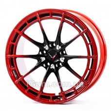 WS Forged WS-COR002 10x19 5x120 ET37 DIA66,9 (black gloss turning into red gloss)