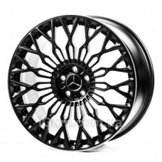 WS Forged WS-MR-052C 10x21 5x112 ET51 DIA66,6 (satin black lip polished)