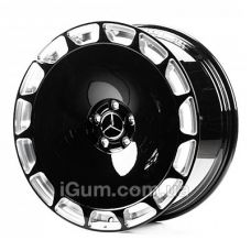 WS Forged WS-MR037C 10,5x21 5x112 ET50 DIA66,6 (gloss black milling)