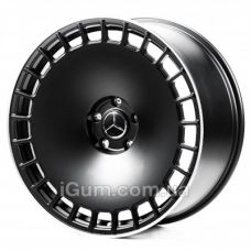WS Forged WS-MR050C 10x22 5x130 ET15 DIA84,1 (satin black lip polished)