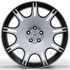 WS Forged WS1249 10x20 5x112 ET35 DIA66,6 (gloss black machined face)