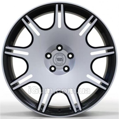 Диски WS Forged WS1249 10x20 5x112 ET35 DIA66,6 (gloss black machined face)