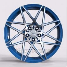 Диски WS Forged WS2107 9,5x19 5x114,3 ET52,5 DIA70,5 (gloss blue machined face)