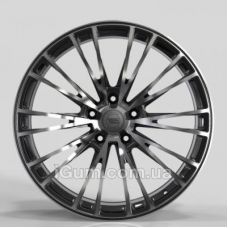 Диски WS Forged WS2252 9,5x21 5x130 ET46 DIA71,6 (gloss black machined face)