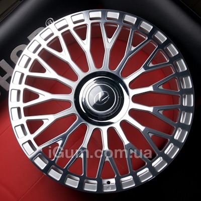 Диски WS Forged WS6-103C 9x22 6x139,7 ET45 DIA95,1 (silver machined face)