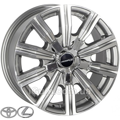 Диски ZF 7062 8x17 5x150 ET50 DIA110,1 (GMF) Диски ZF 7062 8x17 5x150 ET50 DIA110,1 (GMF)