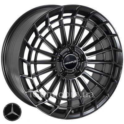Диски ZF FBX162 9,5x20 5x112 ET43 DIA66,6 (matt black) Диски ZF FBX162 9,5x20 5x112 ET43 DIA66,6 (matt black)