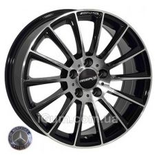 ZF MB139 7,5x17 5x112 ET37 DIA66,6 (black)