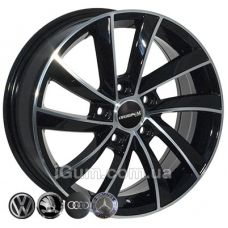 Подбор дисков на Volkswagen Lavida в Днепре ZW BK5290 6,5x16 5x100 ET35 DIA57,1 (BP)