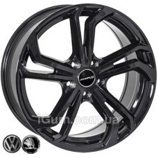ZW BK5620 7,5x17 5x112 ET45 DIA57,1 (black)