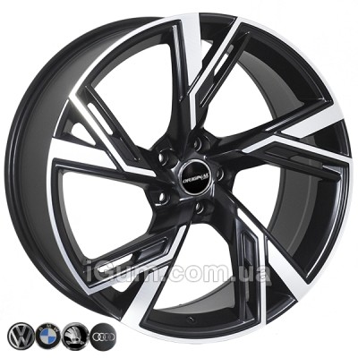 Диски ZW BK5632 8,5x19 5x112 ET25 DIA66,6 (MSDB)