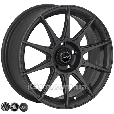 Диски ZW YA3937 7x16 5x112 ET35 DIA67,1 (BLKM)