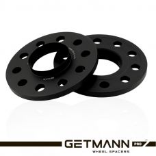 Аксессуары Проставка Getmann 10мм 5x112 с направляющей dia 66,6 Black (Тонкий выступ)