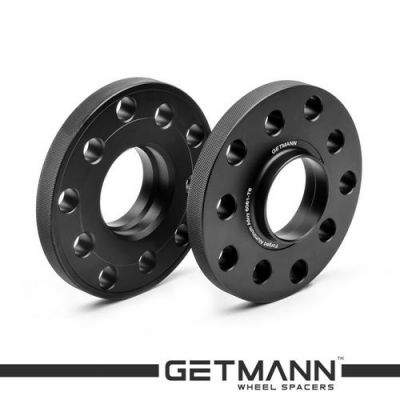 купити Проставка Getmann 13мм 5x112 с направляющей dia 66,6 Кованая черная (BMW) для дисків