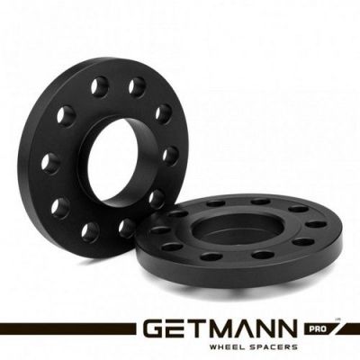 купити Проставка Getmann 12мм 5x112 с направляющей dia 66,6 Black (Тонкий выступ) для дисків