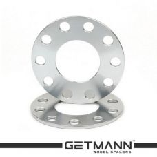 Аксессуары Проставка Getmann 5мм 5x112 с направляющей dia 66,6 Silver